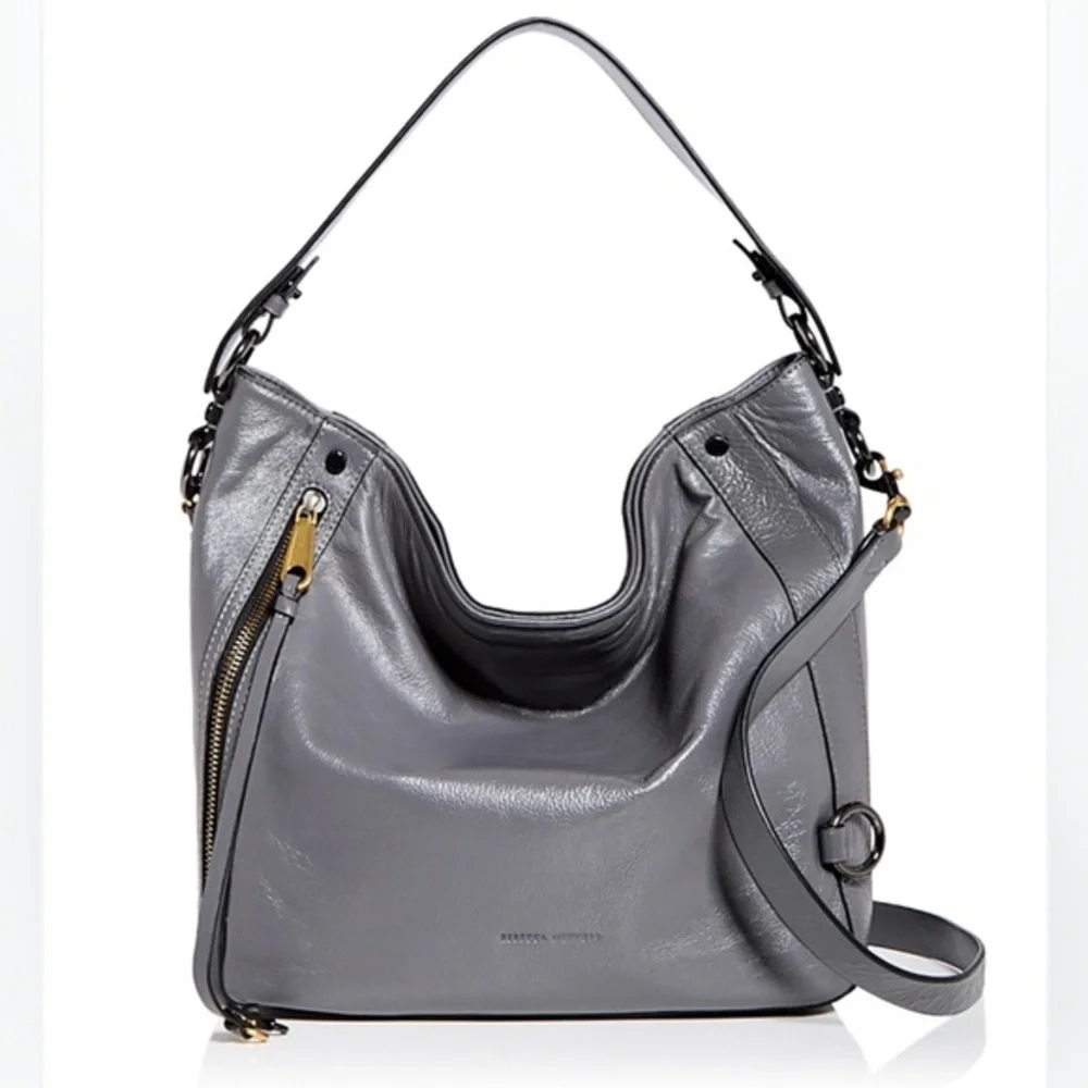 Rebecca Minkoff MAB Leather Hobo Shoulder Bag NWOT $378 (Missing Handle Strap)